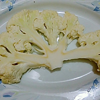 黑椒烤花菜……自创私房菜的做法图解1