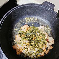 #安佳一口“新”年味#冬笋腌菜炒肉的做法图解5