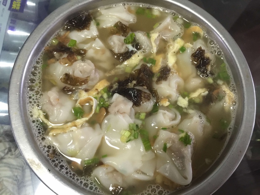 蛋皮紫菜小混沌的做法图解5