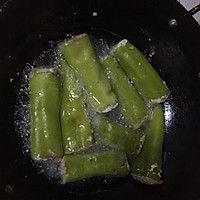 虎皮尖椒酿肉的做法图解3