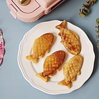 软糯香甜的美味|紫薯芋圆鲷鱼烧的做法图解9