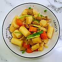 【孕妇食谱】五花肉烧淮山药，口感软糯营养翻倍，而且补脾益肾～的做法图解6