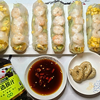 #珍选捞汁 健康轻食季#越南春卷的做法图解7