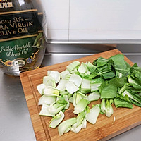 #白色情人节限定美味#平菇炒青菜的做法图解3