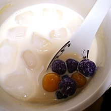自制芋圆奶茶
