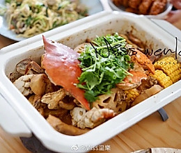 梭子蟹干锅的做法