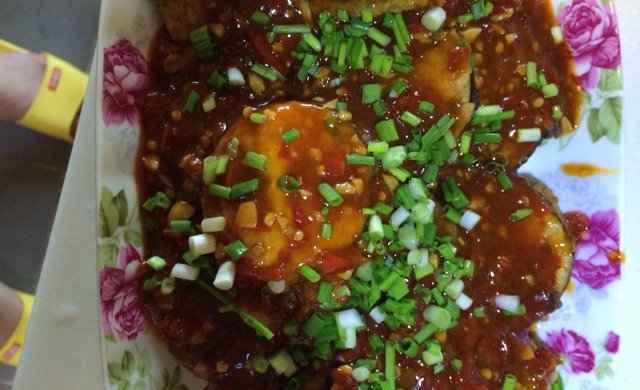 鱼香茄饼