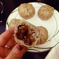 #美食说出“新年好”#自然枣香，坚果枣泥包的做法图解10