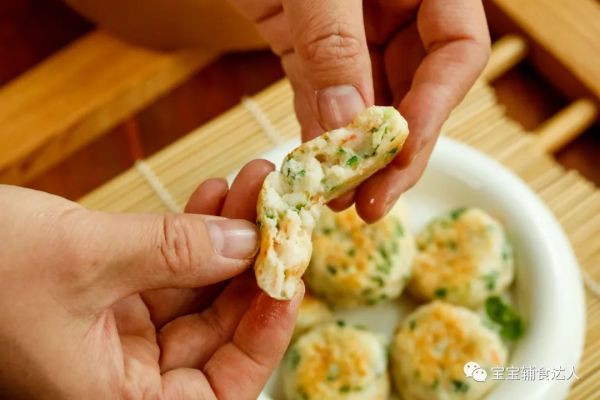 秋葵虾饼【宝宝辅食】