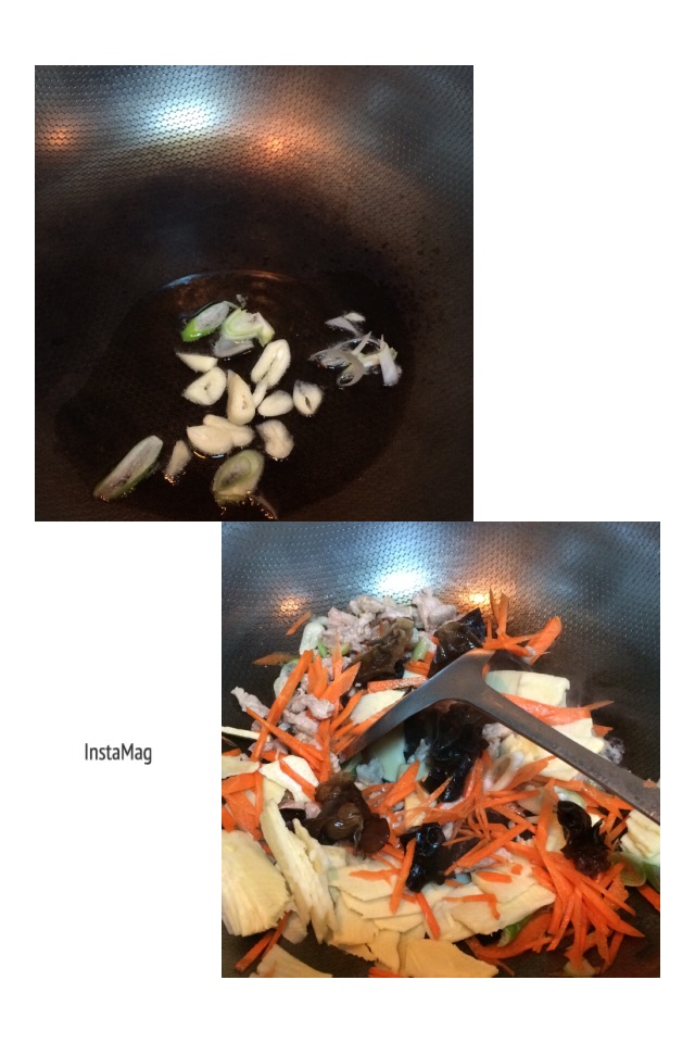 冬笋炒肉丝的做法图解2