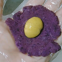 紫薯板栗糯米滋的做法图解11