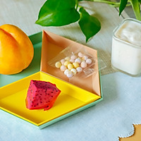 彩色酸奶盆栽~宝宝辅食的做法图解1