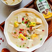 #给年味整点鲜的#年年有福 | 海鲜豆腐汤的做法图解17