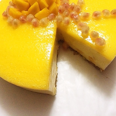芒果酸奶慕斯蛋糕 8寸