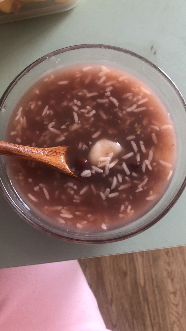 红豆甜酒酿的做法