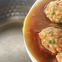 #鸡汁入家宴 感恩正当“食”#清蒸香菇肉丸的做法图解7