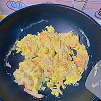 #奈特兰芝士粉挑战赛#低脂高蛋白 减肥餐 蟹柳滑蛋/蟹柳炒蛋的做法图解7