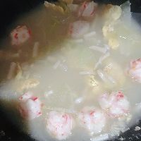 龙虾丸萝卜汤的做法图解8
