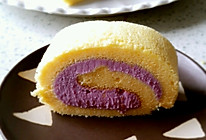 紫薯乳酪蛋卷的做法