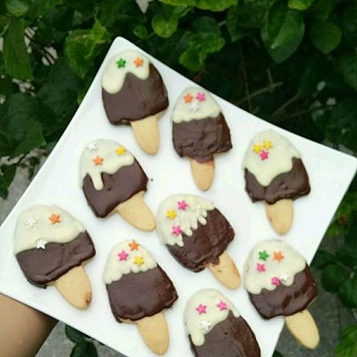 巧克力棒冰饼干 