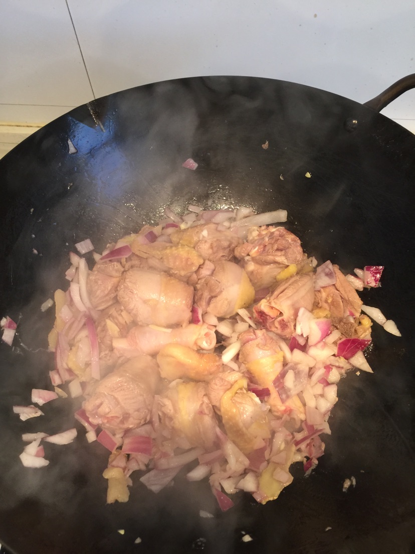 咖喱鸡腿的做法图解3
