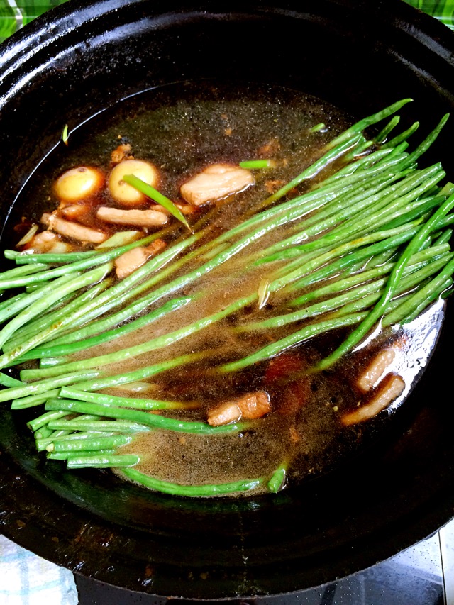好吃的东北咸菜（豇豆尖椒土豆）的做法图解5