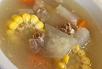 胡萝卜玉米冬瓜排骨汤的做法