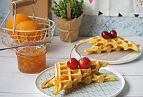 好吃到停不下来的最佳早餐组合淡奶油松饼机+桃子果酱的做法