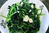 素炒菠菜的做法