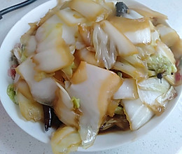 醋溜炝锅白菜的做法