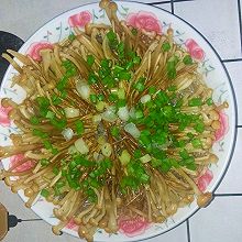 金针菇蒸粉丝