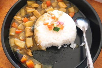 超简单咖喱鸡饭
