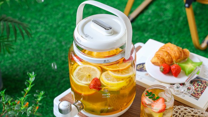 水果绿茶桶