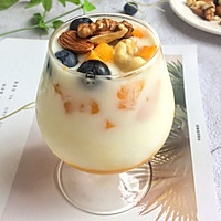 一日坚果芒果酸奶杯#夏日下饭菜#的做法图解8