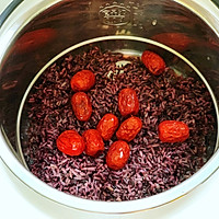 养生紫米粥的做法图解4