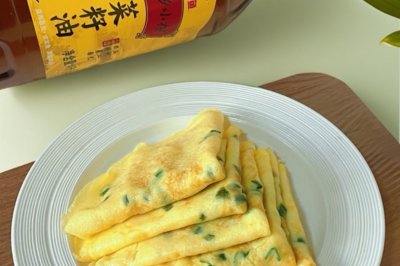 春日早餐/牛奶鸡蛋葱花饼