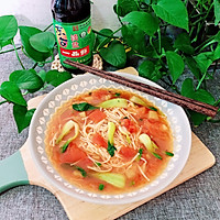 #东古家味美食#金针菇番茄浓汤的做法图解15