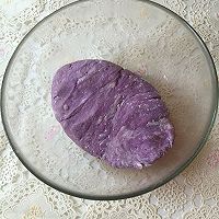 紫薯玫瑰花包的做法图解5