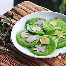 宝宝辅食：彩蔬菠菜饼