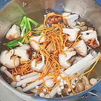 养生低脂无油版 菌菇火锅汤底料的做法图解4