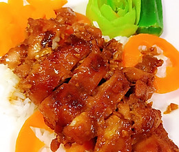 一看就会的照烧鸡腿饭~好吃到舔碗的做法