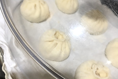 一口吃下6个的大肉包