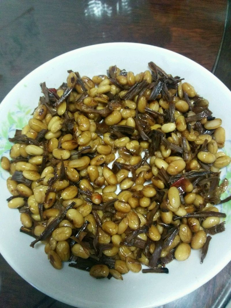 茴香笋干豆的做法