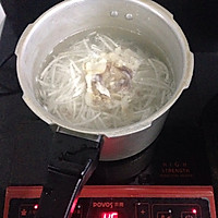 瘦肉萝卜粥的做法图解2