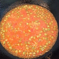 茄汁豌豆烧豆腐的做法图解6