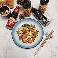 #味达美·名厨汁味正当夏#豆腐干炒腊肉的做法图解11
