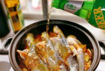 #金龙鱼橄榄油调和油520美食菜谱#啤酒炖嘎牙鱼的做法