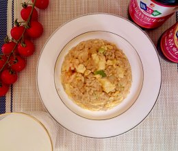 虾仁鸡蛋炒饭的做法