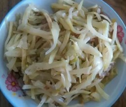 榨菜肉丝的做法