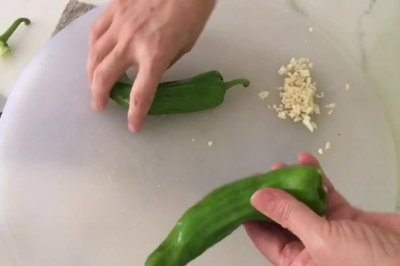 豆腐炒辣椒
